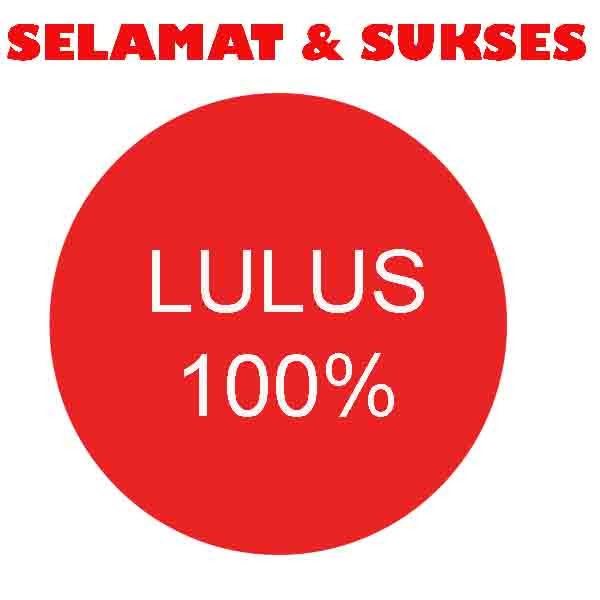 LULUS 100%